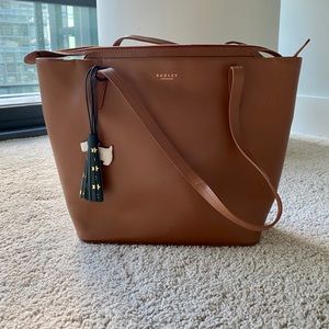 Tan Leather Radley London In the Stars Tote